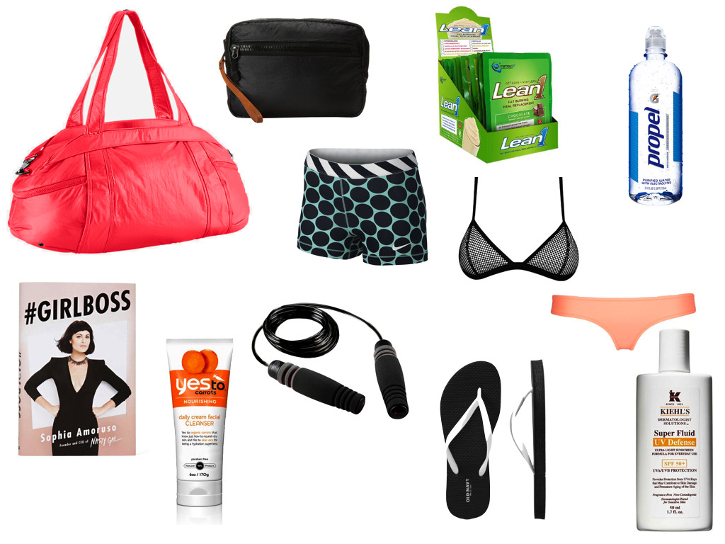 Gym Bag Essentials  Gym bag essentials women, Gym bag essentials