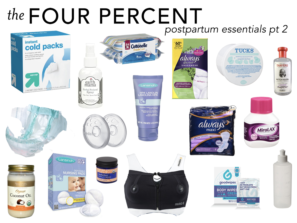 Postpartum Essentials Pt 2 – The Four Percent